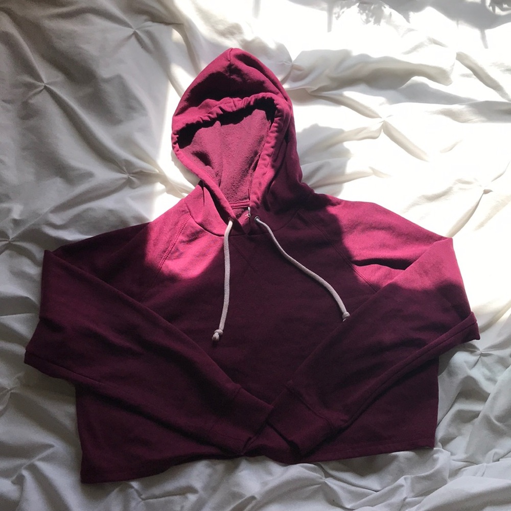 Cropped hoodie